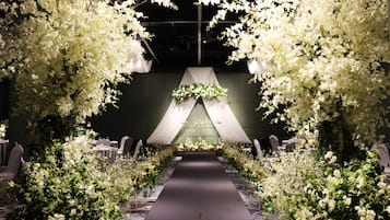 Indoor wedding
