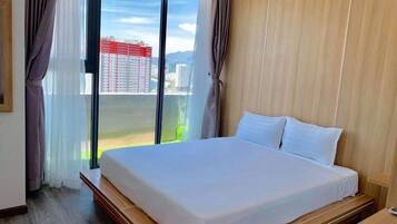 Superior Apartment, 2 Bedrooms | 2 bedrooms, desk, blackout curtains, iron/ironing board