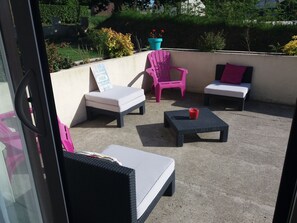 Terrace/patio - house between heritage and beaches (plouvorn)