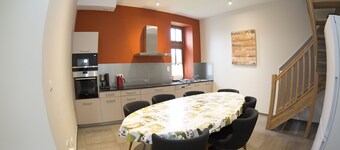 Superb lodgings in the old bakery of the farm for 7 people with all comfort