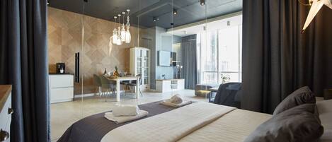 1 chambre, fer et planche à repasser, Wi-Fi, draps fournis