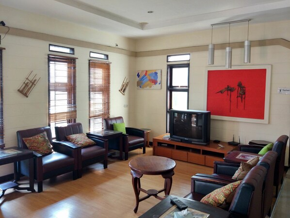 Sala de estar en el lobby