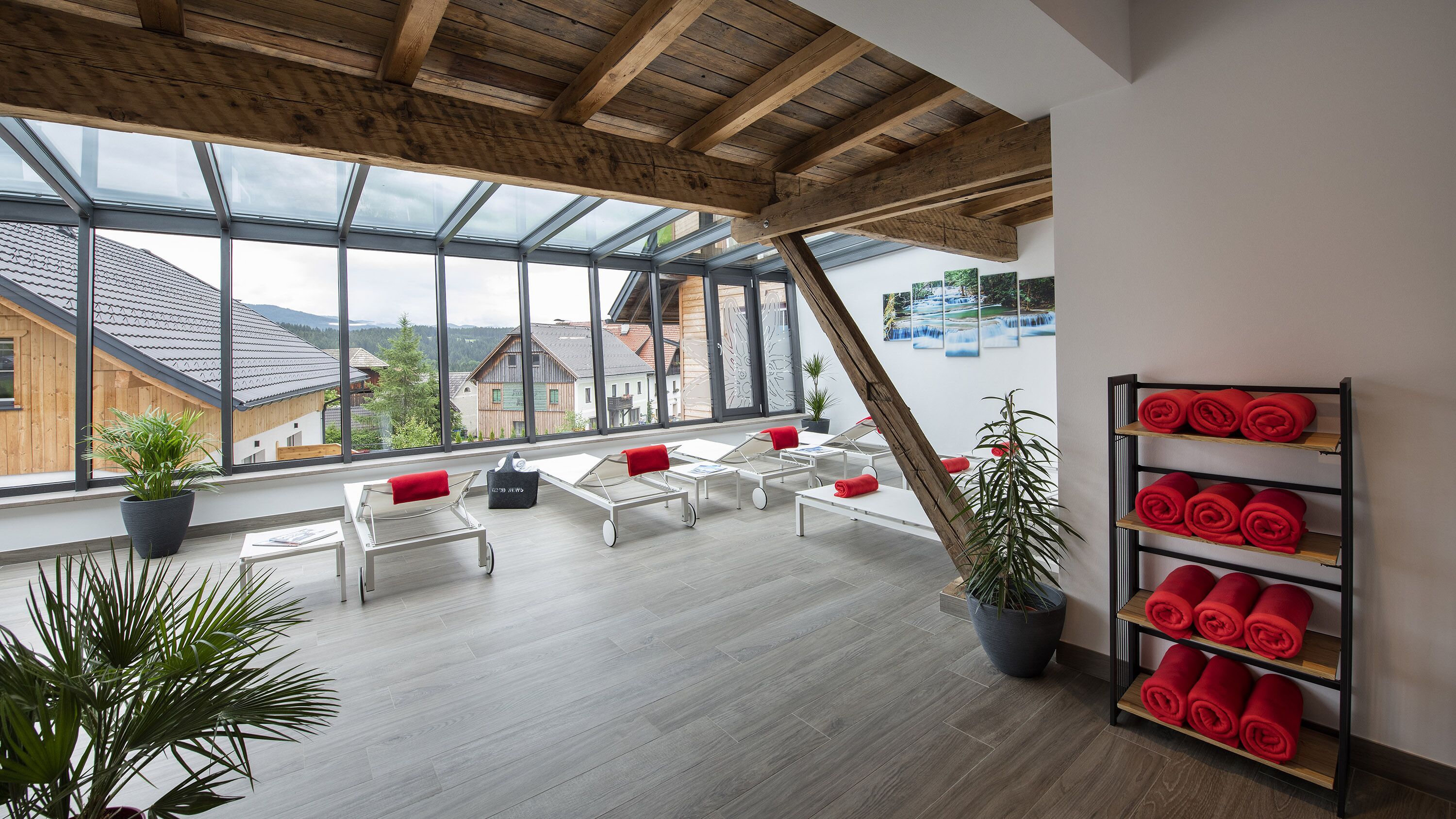 Sauna, Massageanwendungen