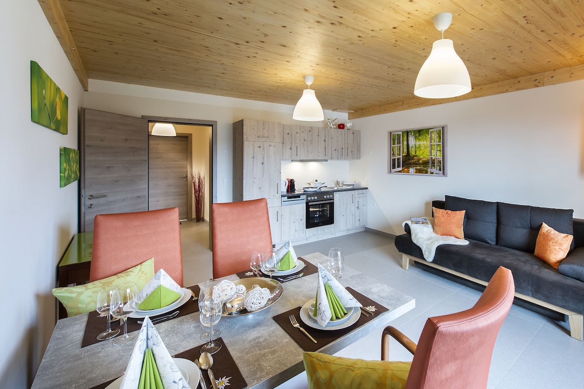 Apartment, 1 Bedroom | Private kitchen | Full-size fridge, oven, stovetop, dishwasher