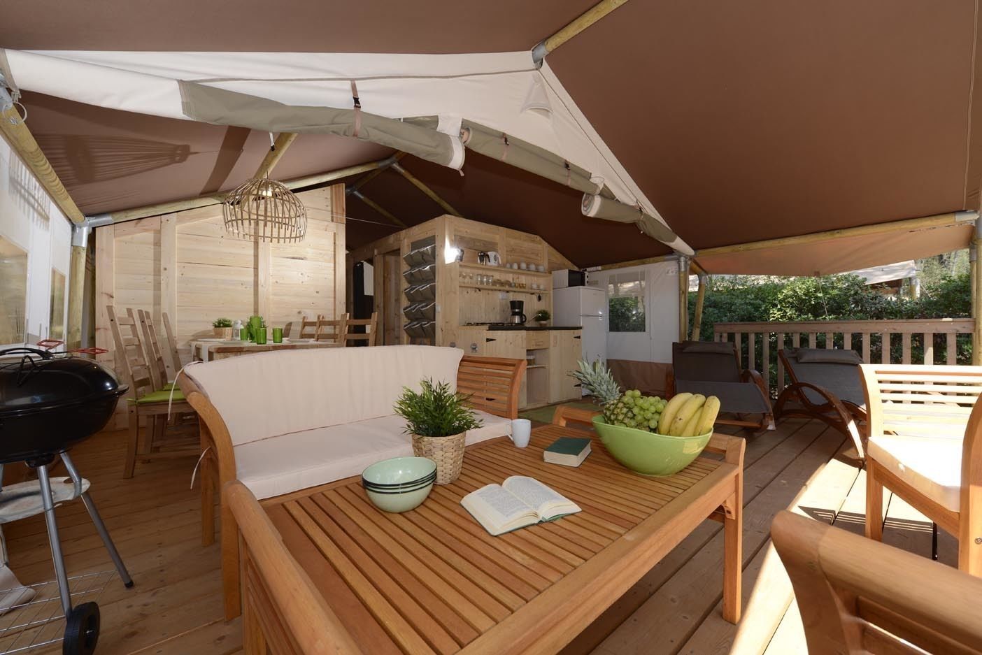 Tenda, 2 camere da letto (Lodge) | Terrazza/patio