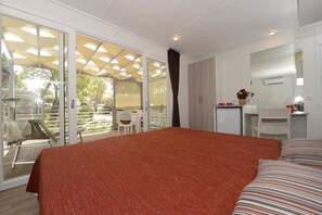 บ้านเคลื่อนที่, 1 ห้องนอน (Onda) | เปล/เตียงเด็กอ่อน, Wi-Fi, ผ้าปูที่นอน