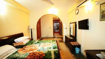 Standard Room, City View | Premium bedding, blackout drapes, soundproofing, iron/ironing board