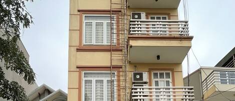 Façade de lâhĂ©bergement