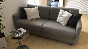 Apartment, Balcony | Living area | Flat-screen TV