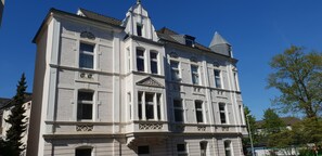 Voorkant van accommodatie