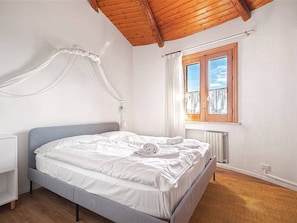 Bungalow de base, 1 chambre, terrasse, vue sur la mer (Stromboli) | Système d’insonorisation, fer et planche à repasser