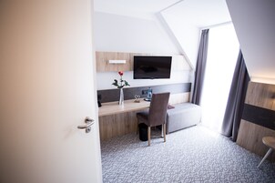 Single Room | Living area | Flat-screen TV