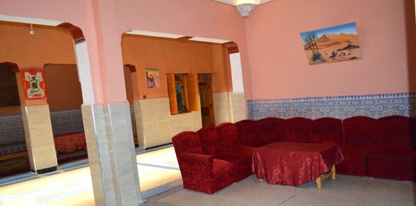 Lobby sitting area