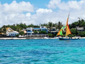 Voorkant van accommodatie