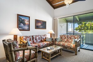 TV, DVD player, stereo