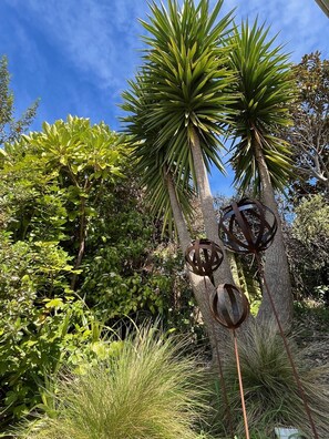 Exterior detail - Spectacular views at Wainui Waterfront haven - Piwakawaka Retreat (Wainui)
