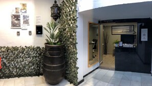 Entrée de l’hébergement