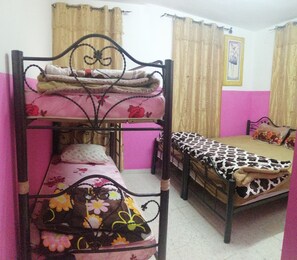 Family Room, Private Bathroom (Our Home) | Soundproofing - BunkSurfing Hostel (Bethlehem)