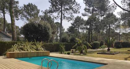 Villa Le Bordelou, Heated Pool, Lacanau Ocean