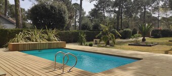 Villa Le Bordelou, Heated Pool, Lacanau Ocean