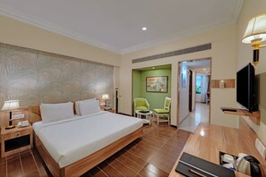 Suite | 1 habitación, caja de seguridad en la habitación y escritorio 