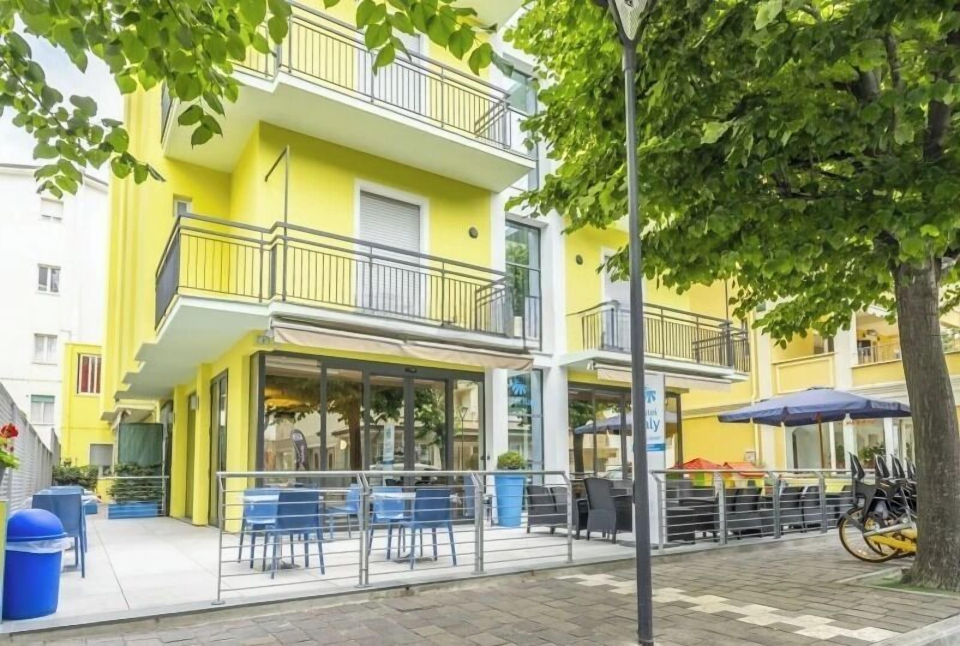 Façade de l’hébergement