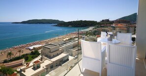 Deluxe-Apartment, 2 Schlafzimmer (1) | Balkon