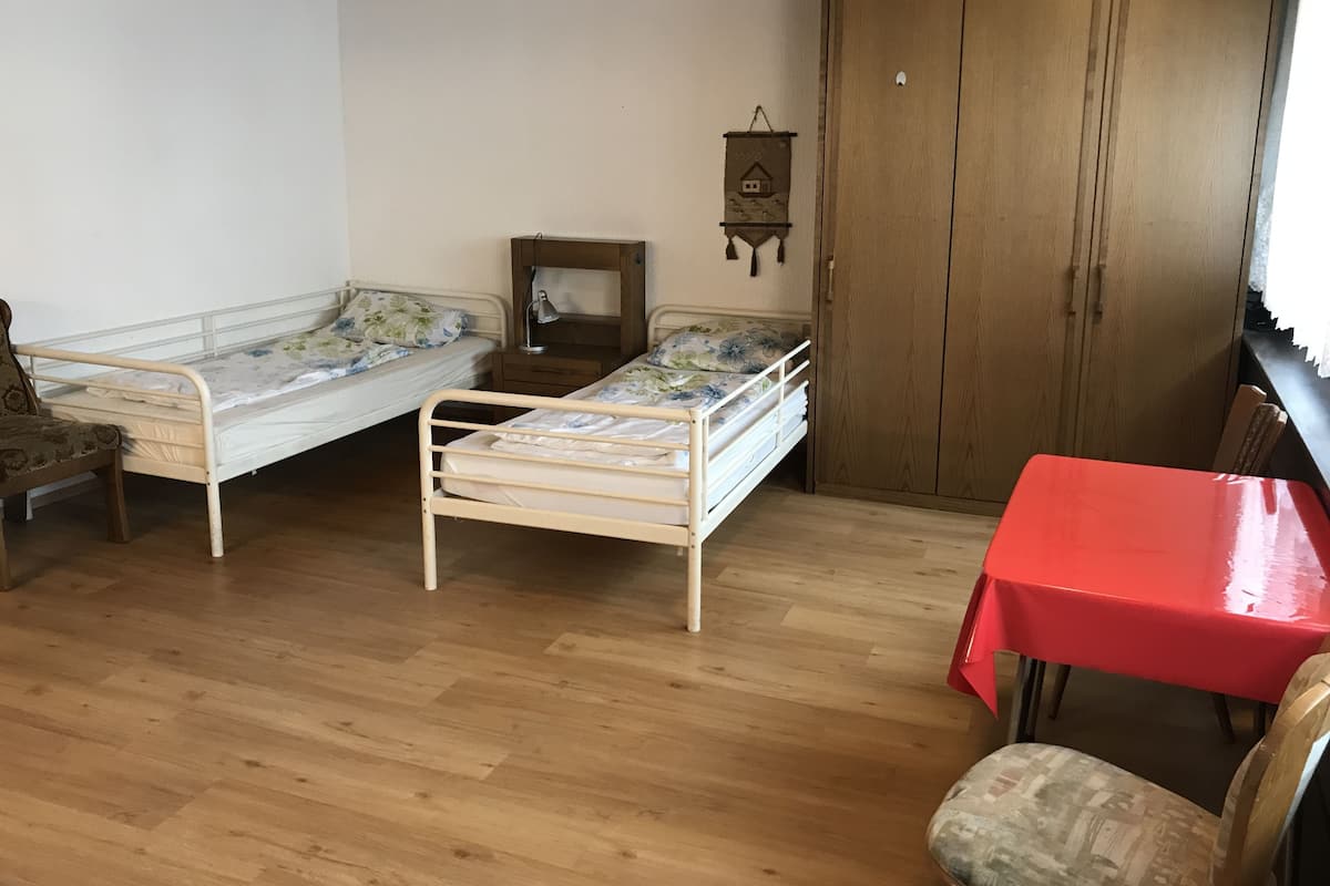 1-Zimmer-Apartment | Kostenloses WLAN, Bettwäsche