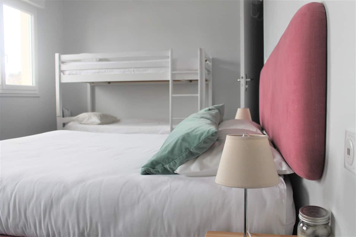 family room | individually decorated, individually furnished, blackout curtains