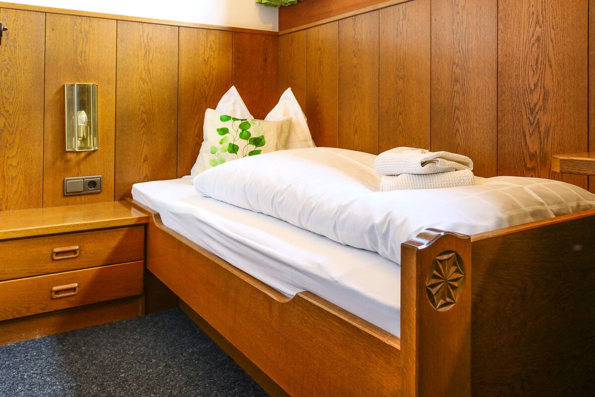 Economy eenpersoonskamer (XS) | Gratis wifi, beddengoed