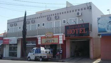 Voorkant van accommodatie