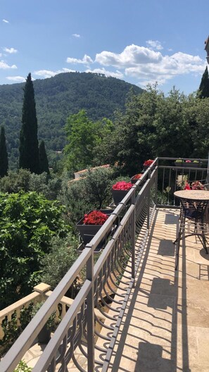 Outdoor dining - Villa in an idyllic location (Claviers)