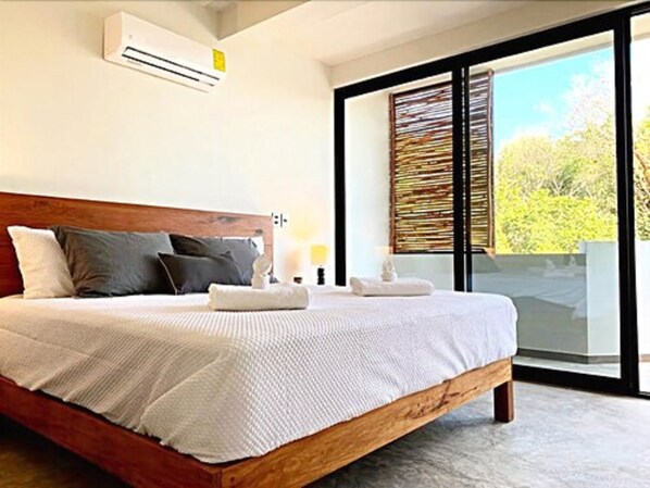 Chambre Double Supérieure, balcon | Vue de la chambre