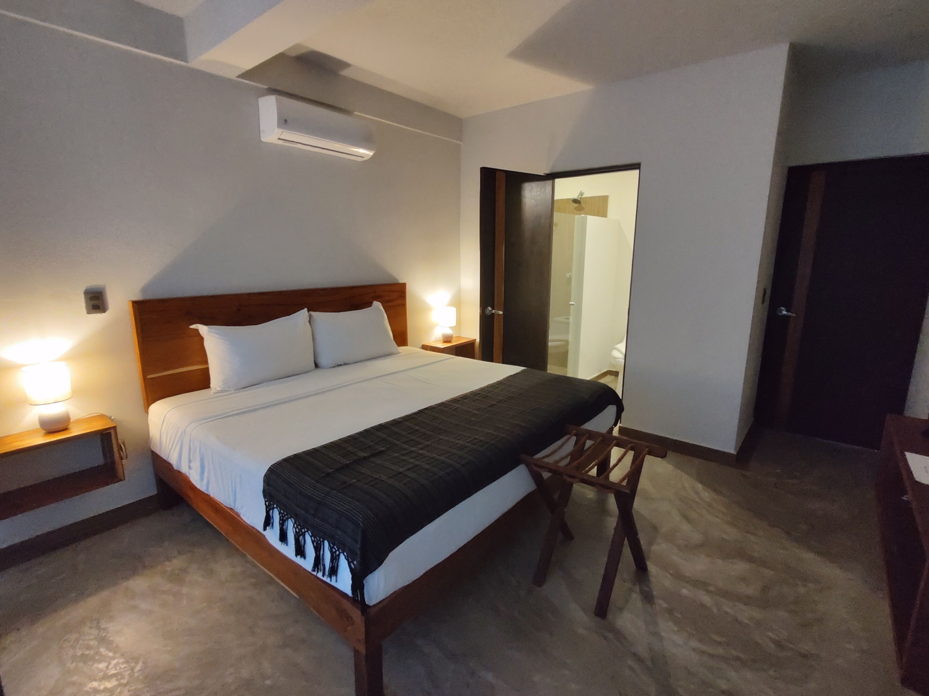 premium bedding, blackout curtains, free wifi, bed sheets