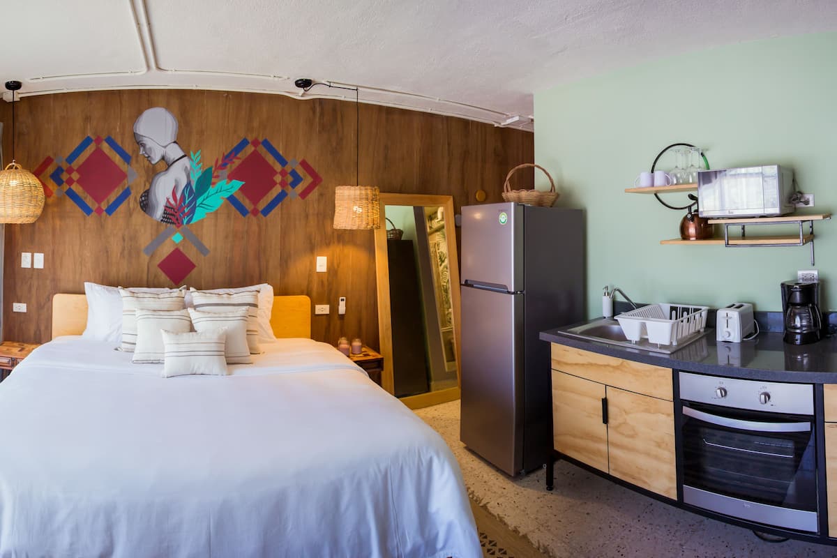 Wifi gratis y ropa de cama