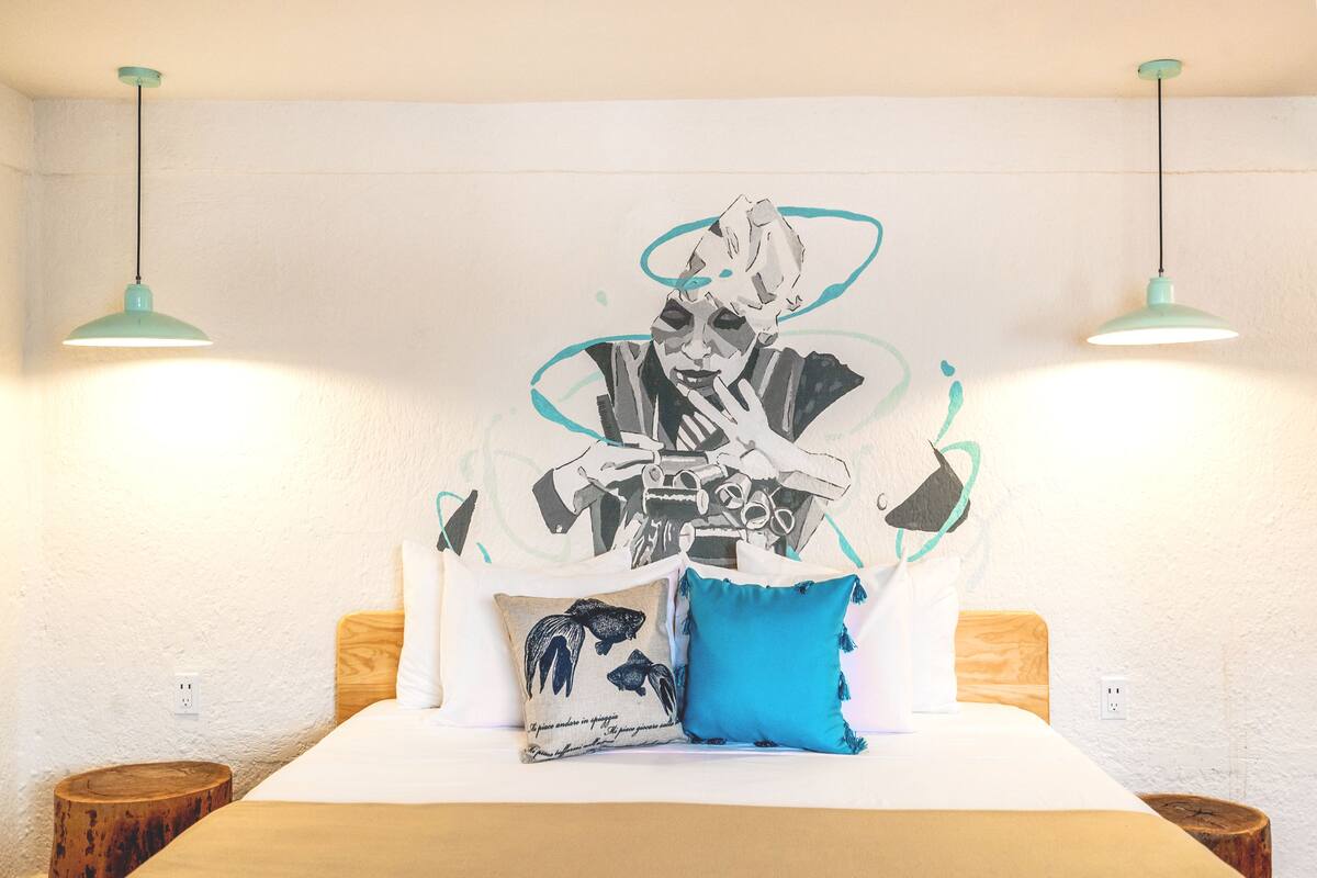 Wifi gratis y ropa de cama