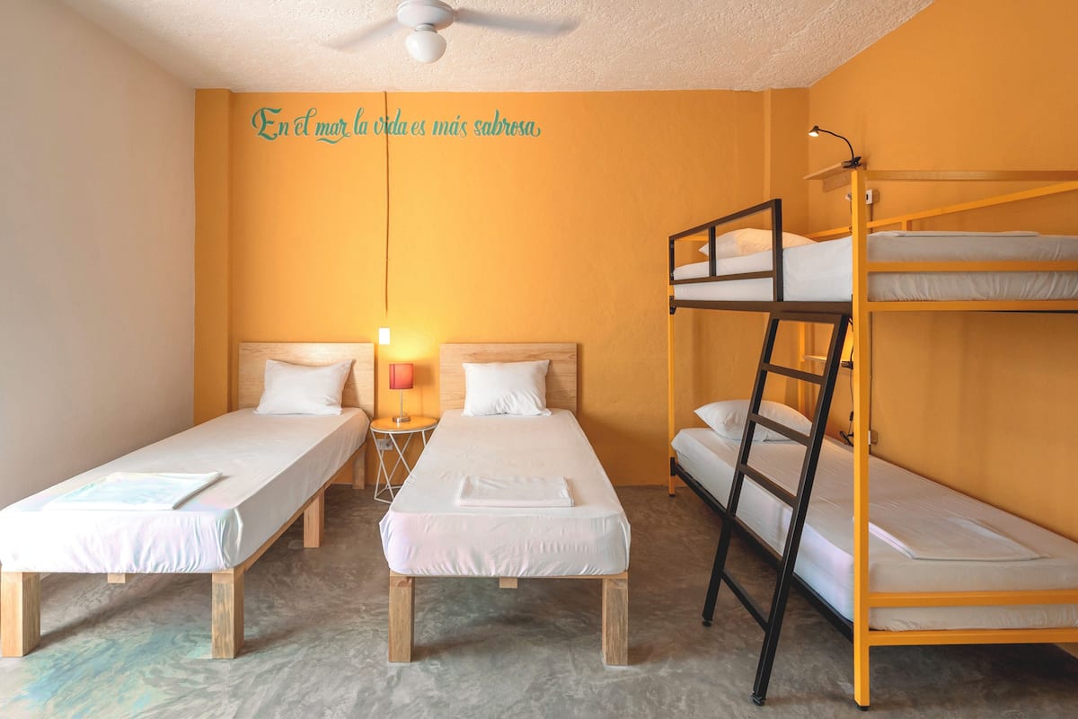 Free WiFi, bed sheets