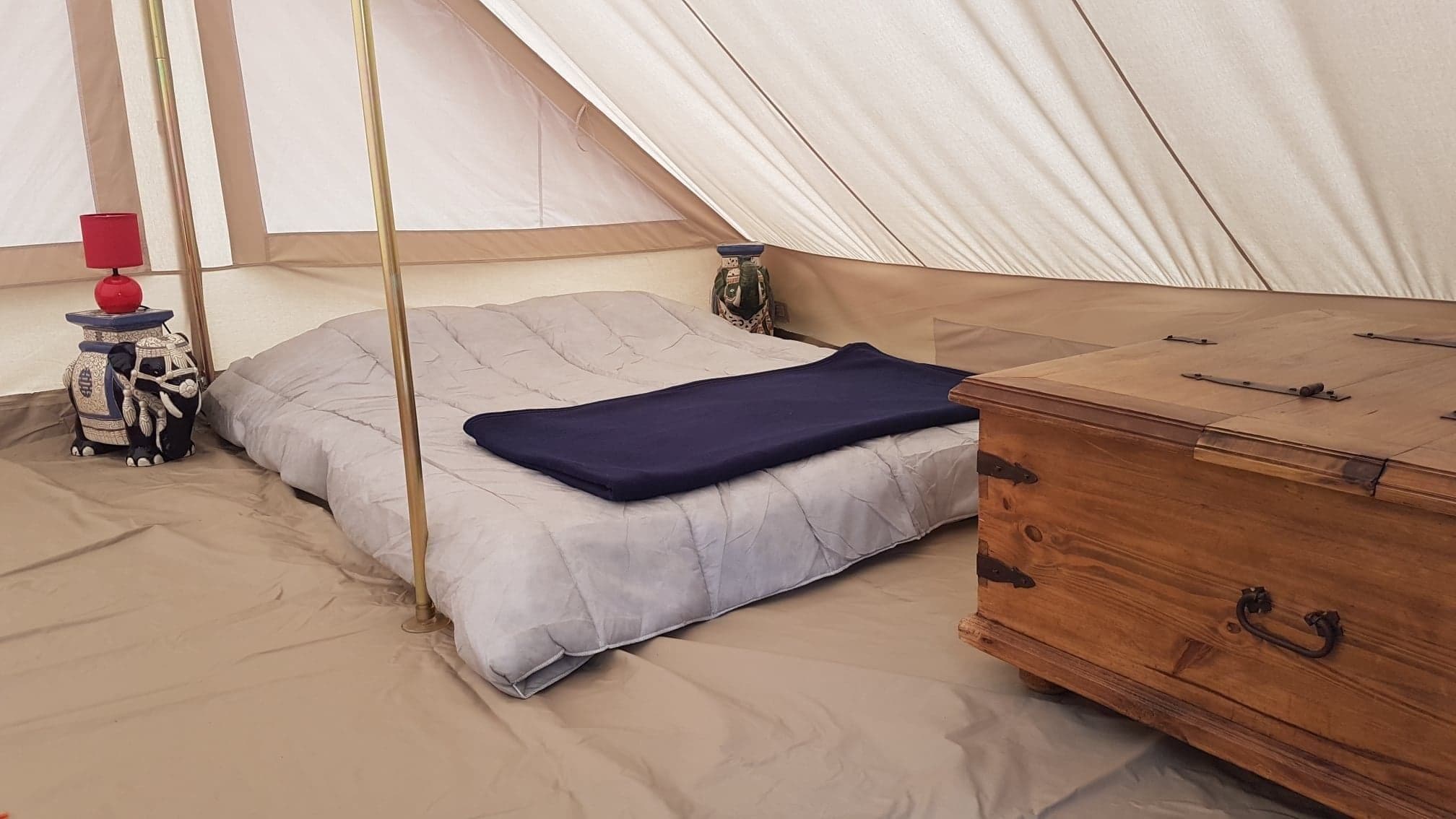 Tent (2 pers) | Individually decorated, individually furnished
