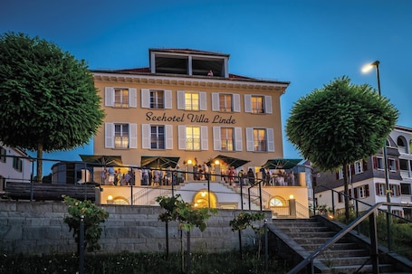 Restaurant. Seehotel Villa Linde