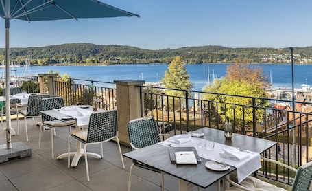 Restaurant. Seehotel Villa Linde