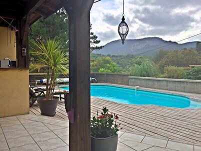 Nice, comfortable house with private pool reserved 