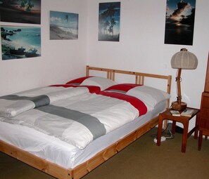 5 chambres, lit parapluie, Wi-Fi gratuit, draps fournis