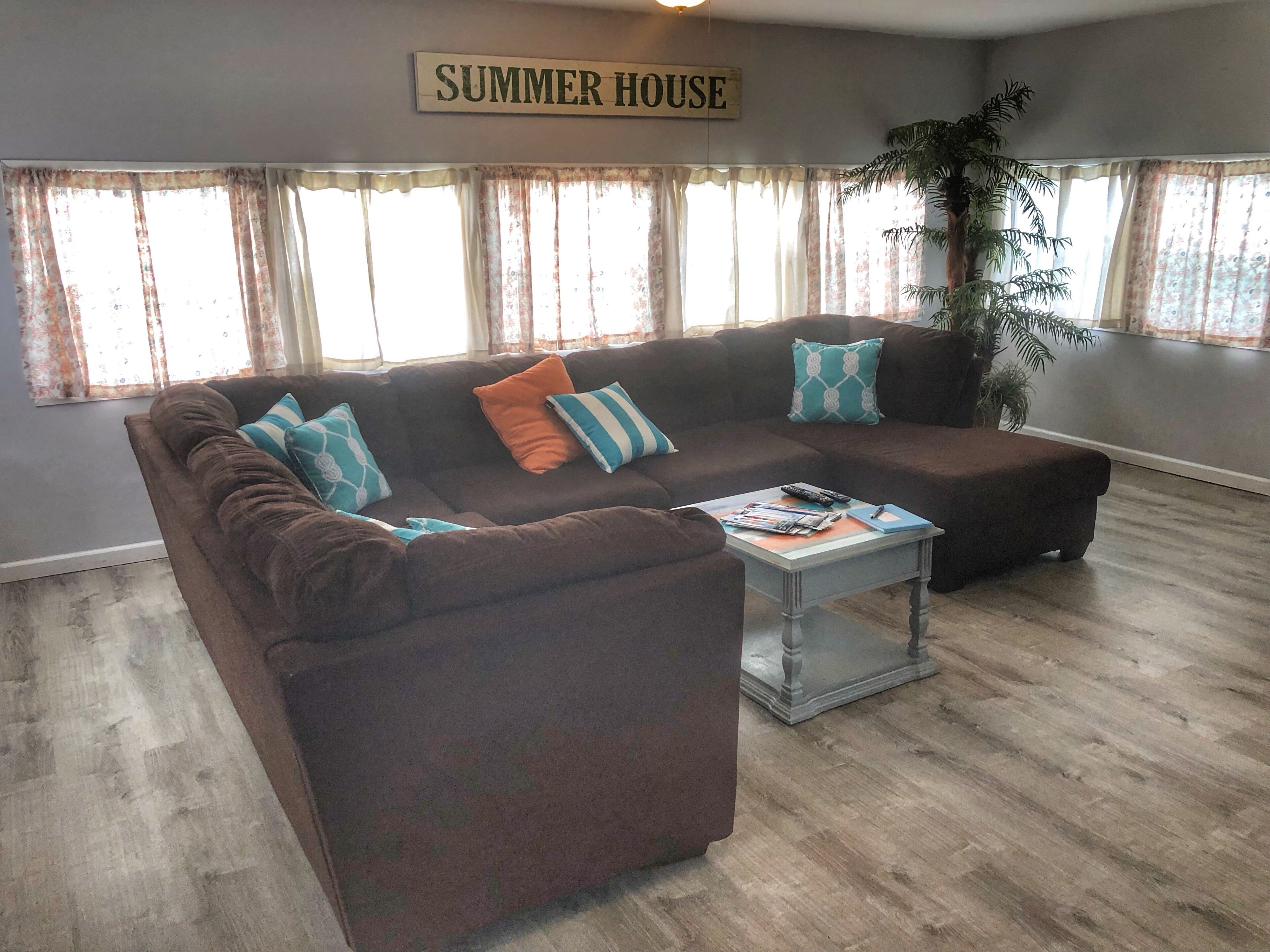 A quaint beach cottage within walking distance of the Gulf of Mexico.