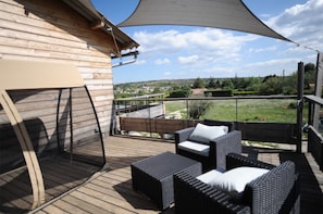 Doppelzimmer (Blue) | Terrasse/Patio