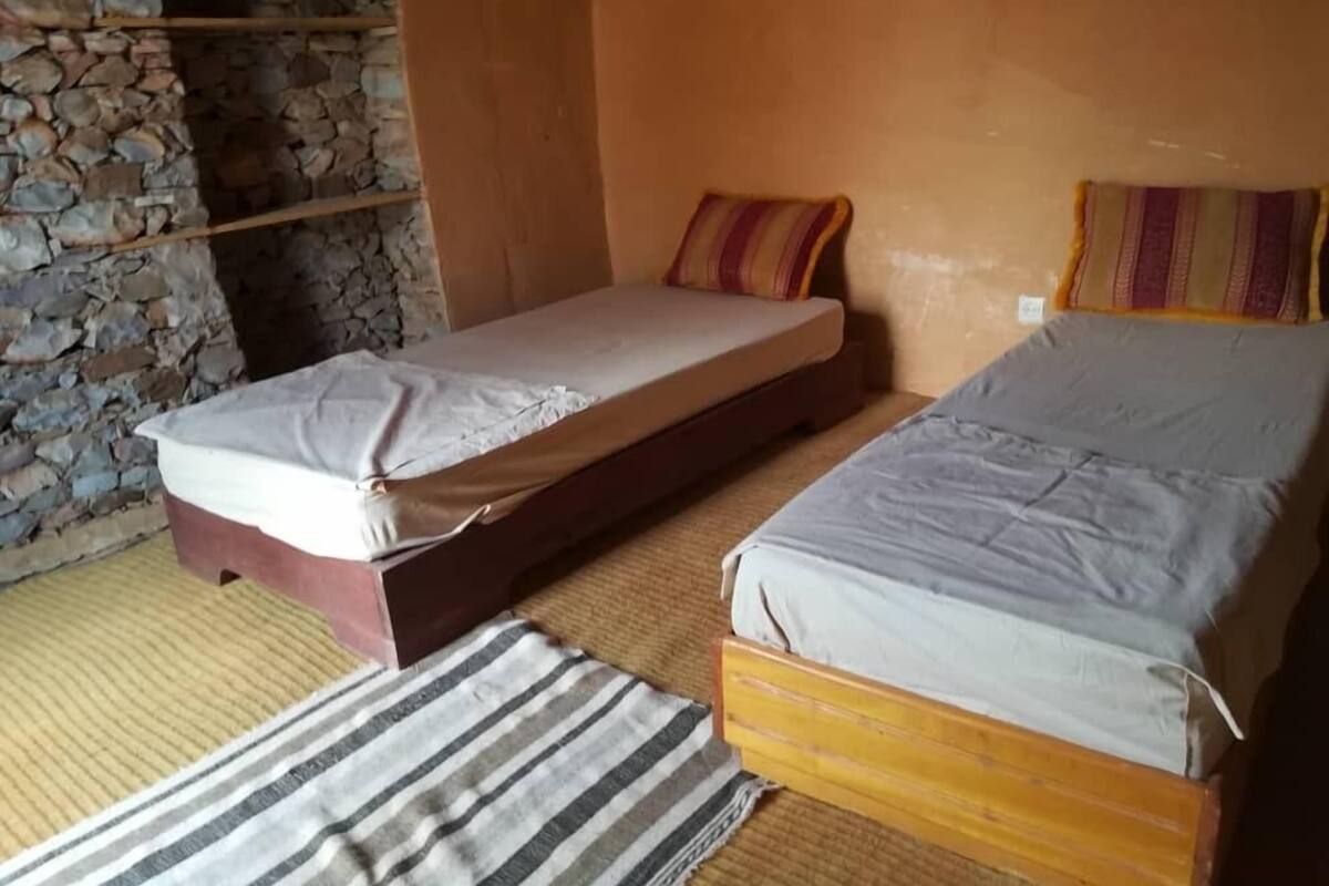 Economy Double Room (No A/C) | Soundproofing, iron/ironing board, free cribs/infant beds