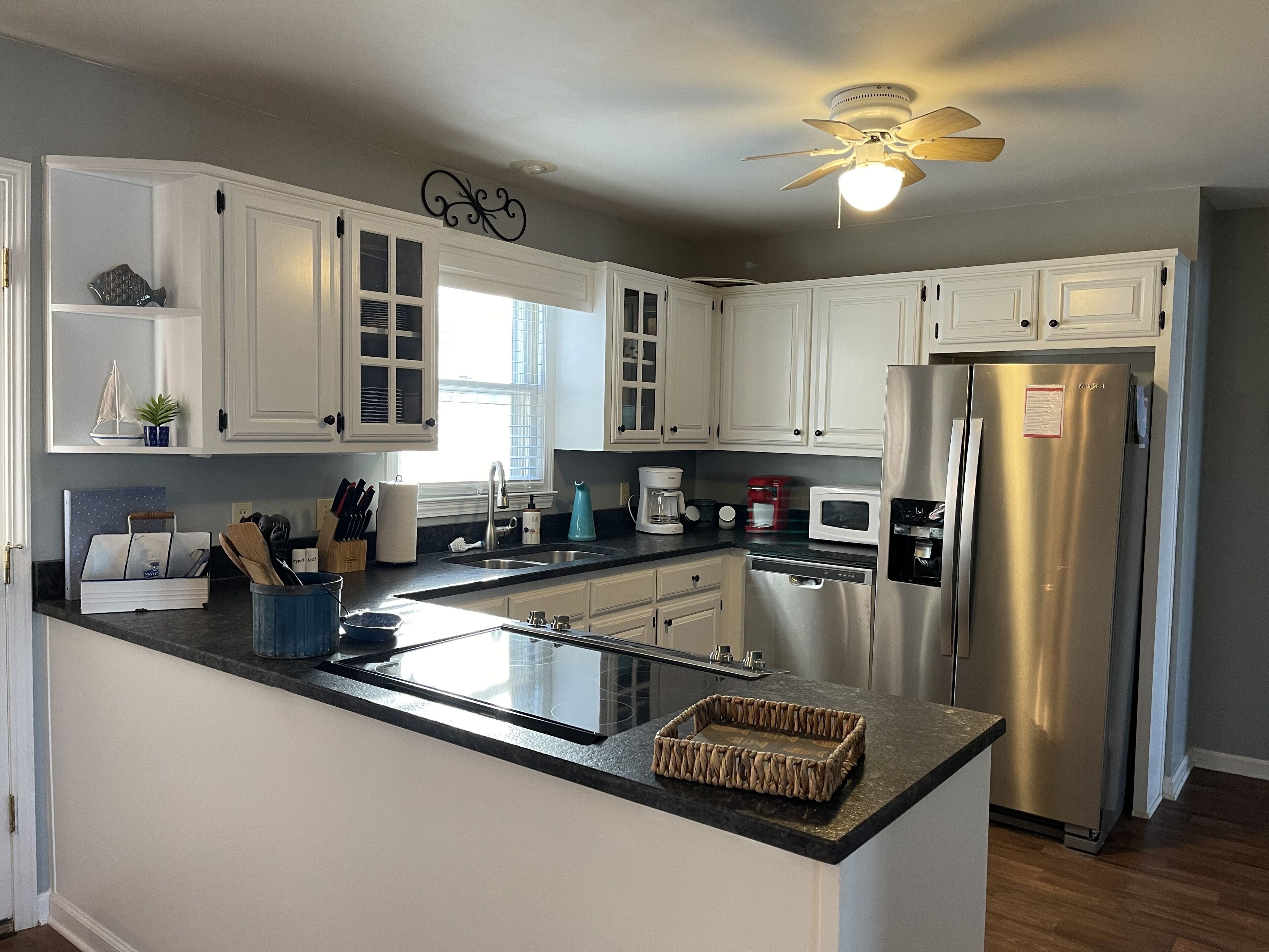 newly remodeled kitchen with all new appliances 