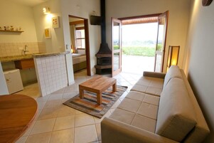 Chalet | Living area | LCD TV, fireplace