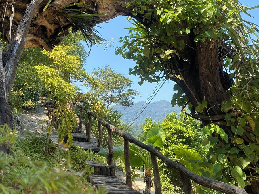 EntrĂ©e de lâhĂ©bergement