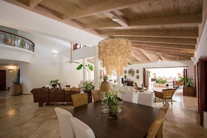 Villa, 5 Bedrooms (4.5 Bathrooms) | In-room dining - 5BR 4.5BA Las Piñas CdC Villa by ASVR (La Romana)