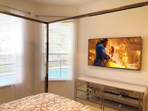 5 bedrooms, iron/ironing board, travel crib, WiFi